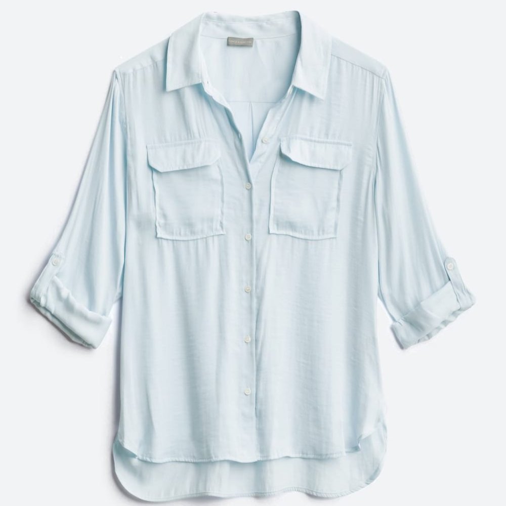 **3/$28 **Vince Camuto Button Down Blouse